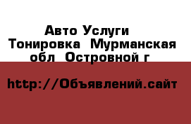 Авто Услуги - Тонировка. Мурманская обл.,Островной г.